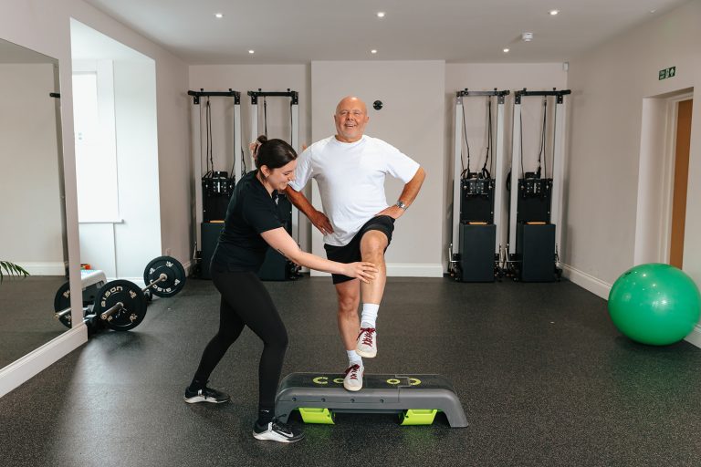 Man during Rehab Class at Hatt Clinic